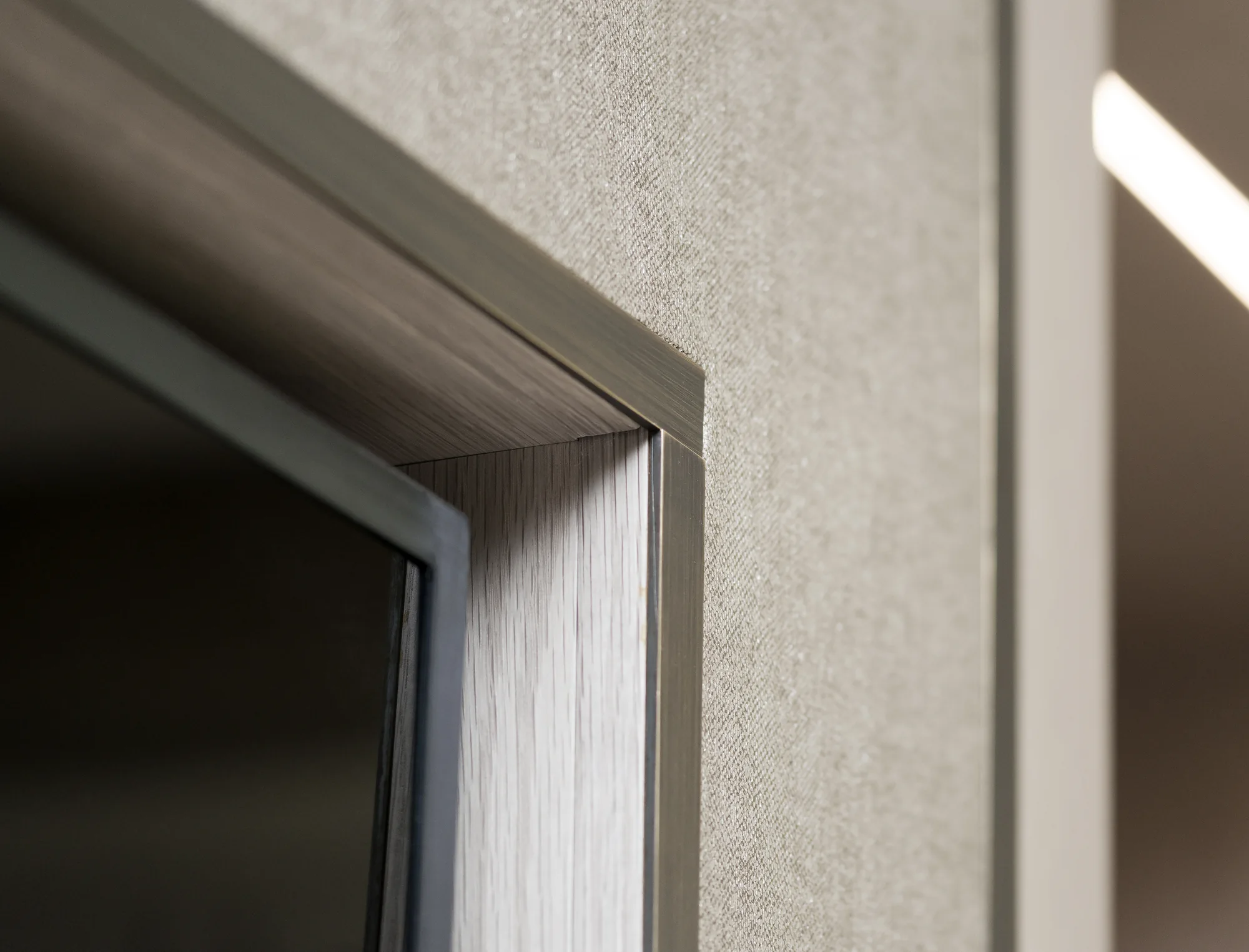 Integrated television surround detail